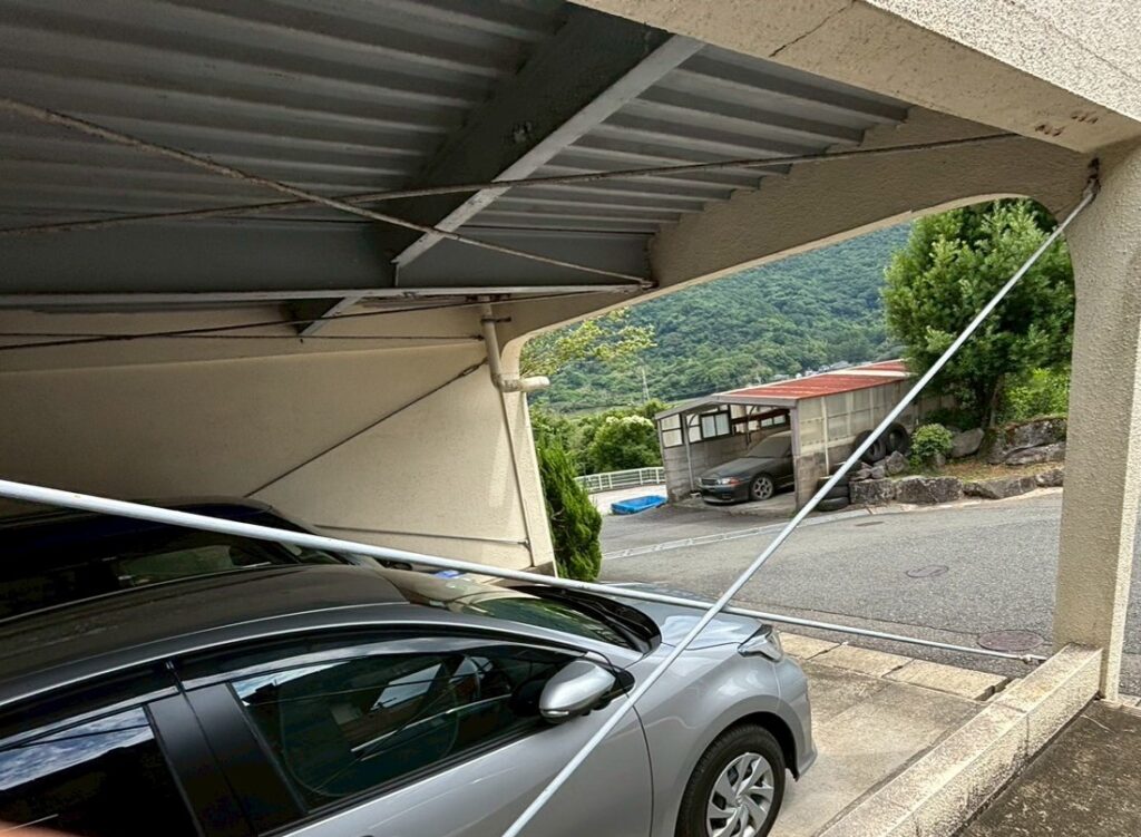 小倉南区　T様　駐車場　着工 (4)